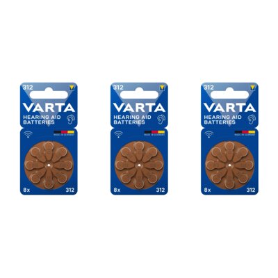 Baterie PR41 VARTA 312 (24 szt.)