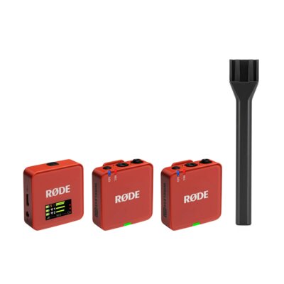 System bezprzewodowy RODE Wireless Go III Brązowy + Uchwyt RODE Interview Go