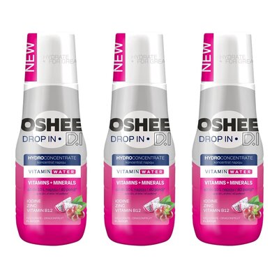 Hydrokoncentrat OSHEE Witaminy i minerały 3 x 500 ml