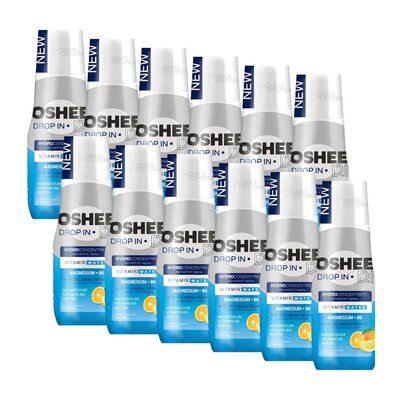 Hydrokoncentrat OSHEE Magnez + B6 Cytryna i Pomarańcza 12 x 500 ml