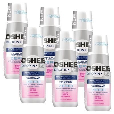 Hydrokoncentrat OSHEE Zero elektrolity i witaminy 6 x 500 ml