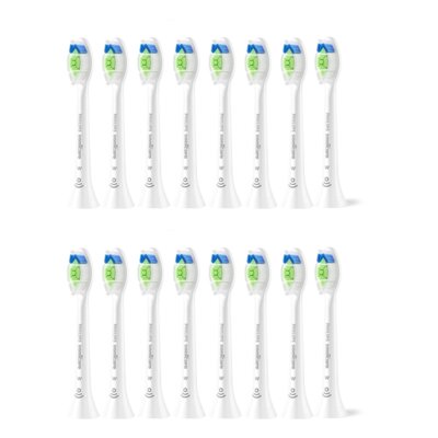 Końcówka szczoteczki PHILIPS Sonicare W2 HX6068/87 Średnio miękkie włókna (16 szt.) (Wybielające)