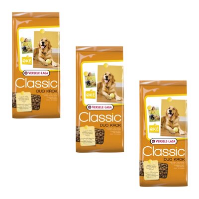 Karma dla psa VERSELE LAGA Classic Dog Duo Krok 3 x 20 kg