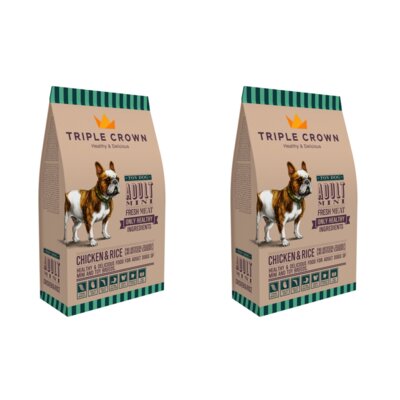 Karma dla psa TRIPLE CROWN Toy Dog 2 x 8 kg