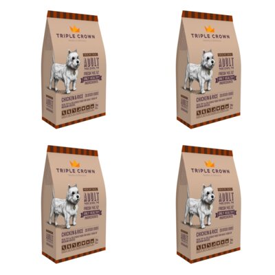 Karma dla psa TRIPLE CROWN Housy Dog Kurczak z ryżem 4 x 3 kg