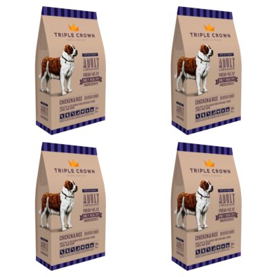 Karma dla psa TRIPLE CROWN Titan Dog Maxi 4 x 14 kg