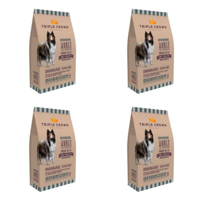 Karma dla psa TRIPLE CROWN Sbeltic Dog Kurczak z ryżem 4 x 3 kg