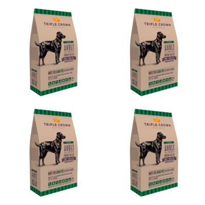 Karma dla psa TRIPLE CROWN Tasteful Grain Free Biała ryba 4 x 14 kg