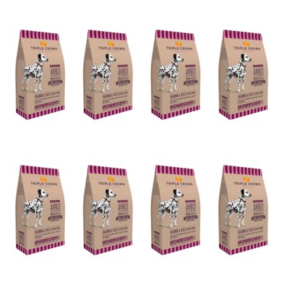 Karma dla psa TRIPLE CROWN Sensitive Dog Łosoś z ryżem 8 x 3 kg