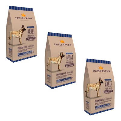 Karma dla psa TRIPLE CROWN Dog Sportive Activity 3 x 14 kg