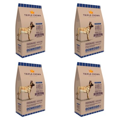 Karma dla psa TRIPLE CROWN Dog Sportive Activity 4 x 14 kg