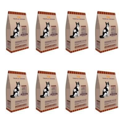 Karma dla kota TRIPLE CROWN Housy Cat 8 x 2 kg