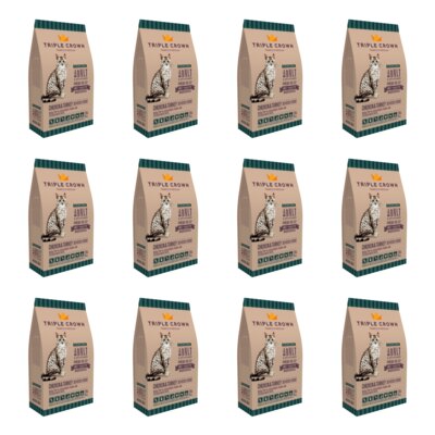 Karma dla kota TRIPLE CROWN Sterilised Cat 12 x 2 kg