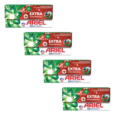 Kapsułki do prania ARIEL Extra Stain Removal 104 szt.