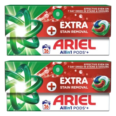 Kapsułki do prania ARIEL Extra Stain Removal 52 szt.