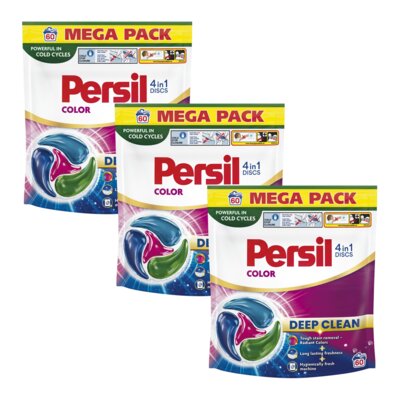Kapsułki do prania PERSIL Discs 4 in 1 Color - 180 szt.