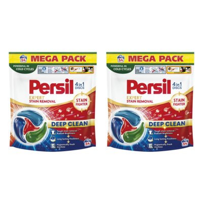 Kapsułki do prania PERSIL Discs Expert 4 in 1 Stain - 108 szt.