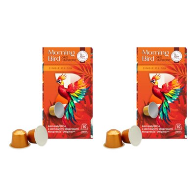 Kapsułki MORNING BIRD Oro Harmony do ekspresu Nespresso (20 szt.)