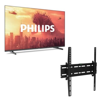 Telewizor PHILIPS 32PHS5500/12 32" LED + Uchwyt GOTZE & JENSEN do TV 32-55 cali TM3540T uchylny regulowany w pionie Czarny