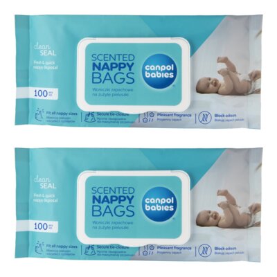 Woreczki na zużyte pieluszki CANPOL BABIES 70/003 (200 szt.)