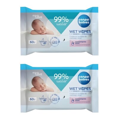 Chusteczki nawilżane CANPOL BABIES 14/200 (120 szt.)