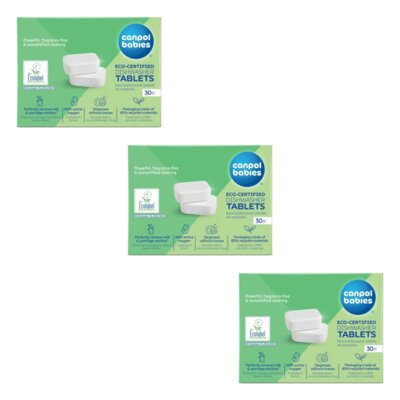 Tabletki do zmywarek CANPOL BABIES 1/502 (90 szt.)