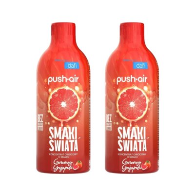 Syrop do saturatorów DAFI Czerwony Grejpfrut 2 x 500 ml
