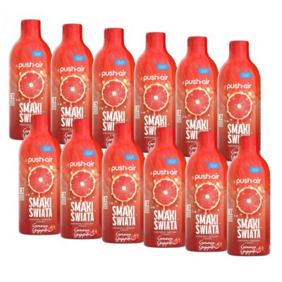 Syrop do saturatorów DAFI Czerwony Grejpfrut 12 x 500 ml