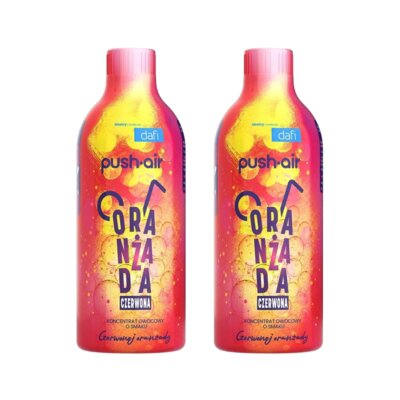 Syrop do saturatorów DAFI Czerwona oranżada 2 x 500 ml