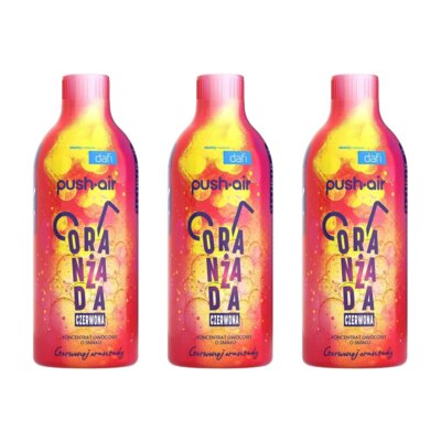Syrop do saturatorów DAFI Czerwona oranżada 3 x 500 ml
