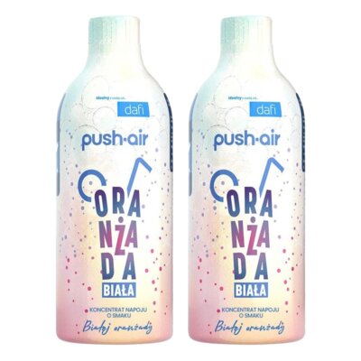 Syrop do saturatorów DAFI Pushair Biała Oranżada 2 x 500 ml