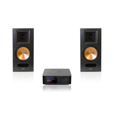 Wzmacniacz WIIM Utra Amp Ciemnoszary + Kolumna głośnikowa KLIPSCH RB-81 II Czarny (2 szt.)
