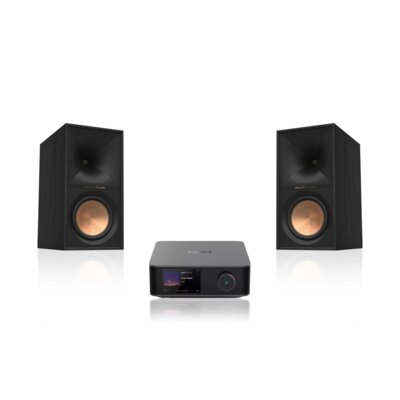 Wzmacniacz WIIM Utra Amp Ciemnoszary + Kolumny głośnikowe KLIPSCH R-60M Czarny (2 szt.)