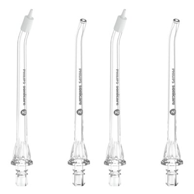 Oryginalna końcówka do irygatora PHILIPS HX3072/00 (4 szt.) (Czyszczenie trudno dostępnych miejsc)