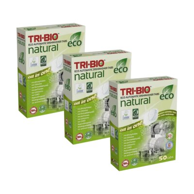 Tabletki do zmywarek TRI-BIO All-in-One 150 szt.
