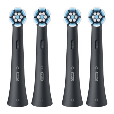 Oryginalna końcówka szczoteczki ORAL-B iO Gentle Care Czarny (4 szt.) (Delikatna pielęgnacja)