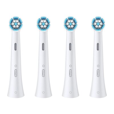 Oryginalna końcówka szczoteczki ORAL-B IO Ultimate Clean Biały (4 szt.) (Usuwa płytkę bakteryjną)