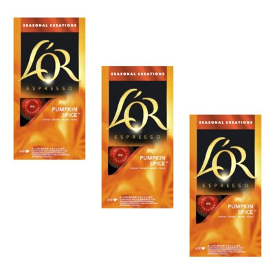 Kapsułki L'OR Pumpkin Spice do Nespresso (30 szt.)