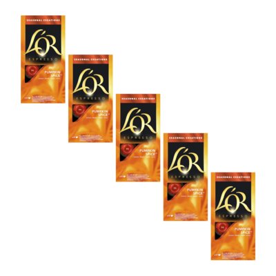 Kapsułki L'OR Pumpkin Spice do Nespresso (50 szt.)