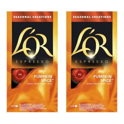 Kapsułki L'OR Pumpkin Spice do Nespresso (20 szt.)