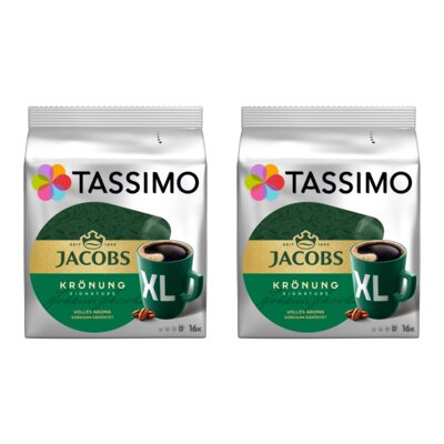 Kapsułki TASSIMO Jacobs Krönung XL (32 szt.)
