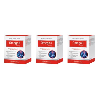 Kwasy Omega 3 STARPHARMA Strong (3 x 60 kapsułek)