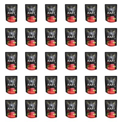 Karma dla kota RAFI Cat z wołowiną 30 x 300 g