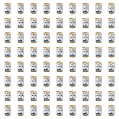 Karma dla kota RAFI Cat z rybą 72 x 415 g