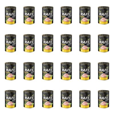 Karma dla kota RAFI Cat z kurczakiem 24 x 400 g