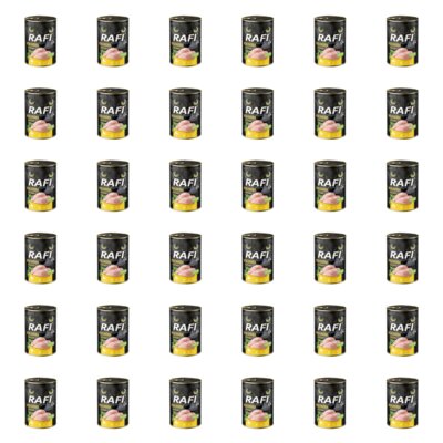 Karma dla kota RAFI Cat z kurczakiem 36 x 400 g