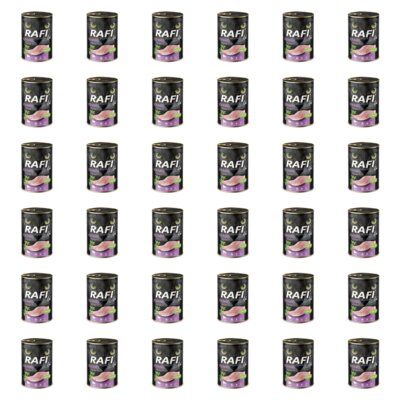 Karma dla kota RAFI z królikiem 36 x 400 g
