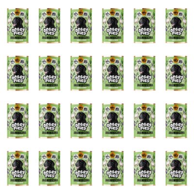 Karma dla psa DOBRY PIES Jagnięcina z bakłażanem 24 x 400 g