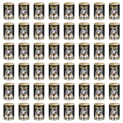 Karma dla psa FLIPPER Best4dog z wołowiną i drobiem 48 x 400 g
