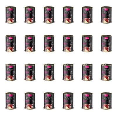 Karma dla psa PIPER Animals z żołądkami wołowymi i burakiem 24 x 400 g